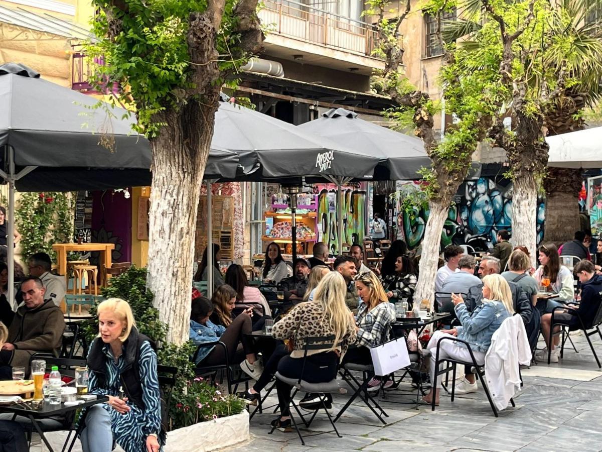 Aris Neos Kosmos Lejlighed Athen Eksteriør billede